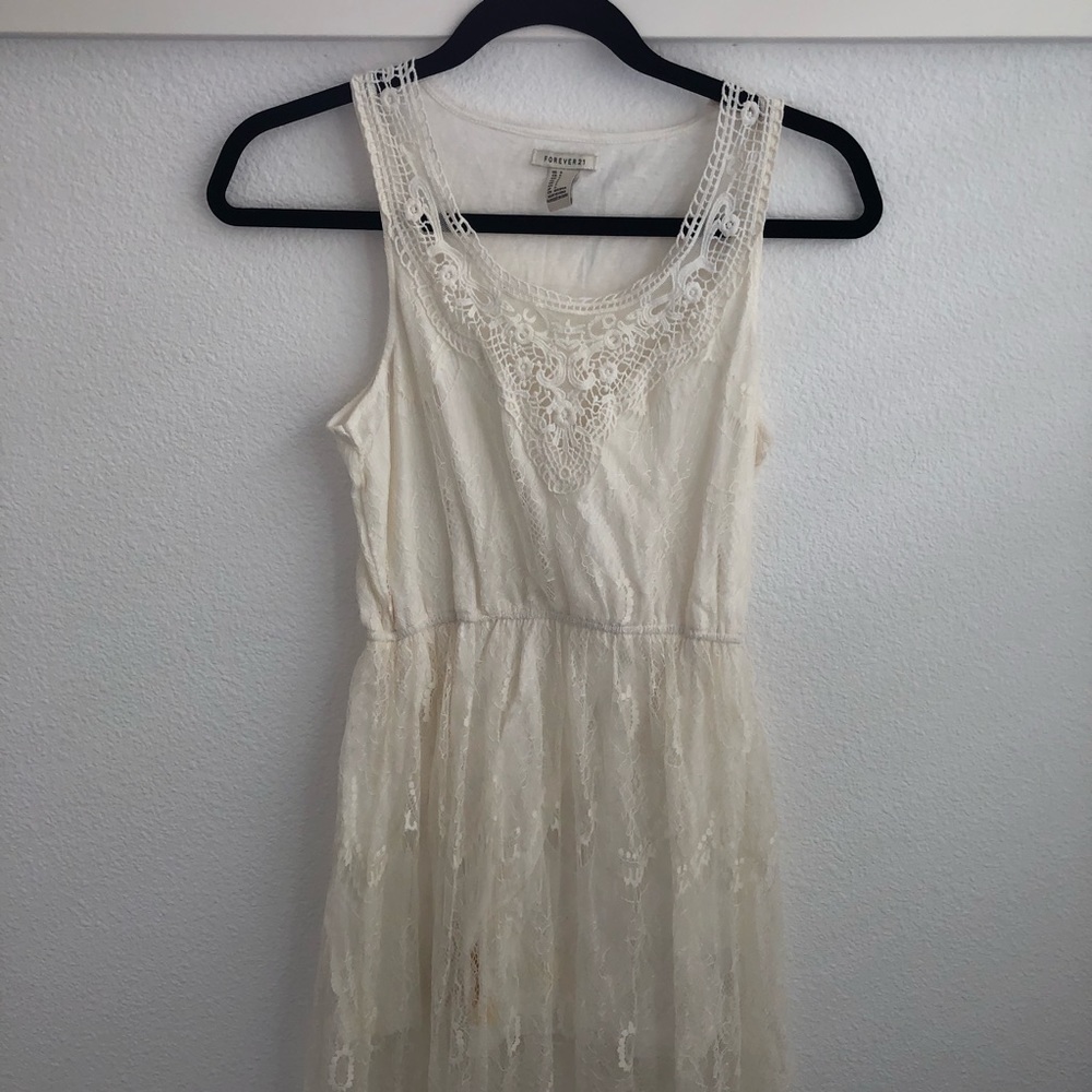 Lace maxi dress